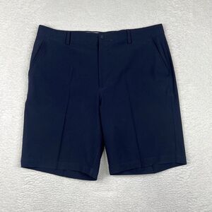 Footjoy Shorts Mens 38‎ Navy Blue Chino Flat Front Golf Performance Stretch FJ